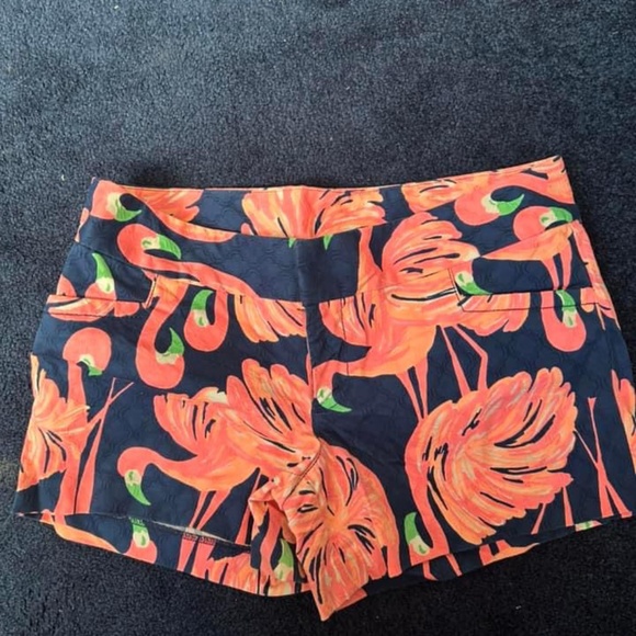 Lilly Pulitzer Pants - Lilly Pulitzer Ellie short, Resort Navy Gimme Some Leg
